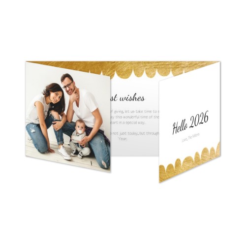 Double Folded Card Panoramic Landscape 19,6 x 9,3 cm Double Folded Card Panoramic Landscape 19,6 x 9,3 cm