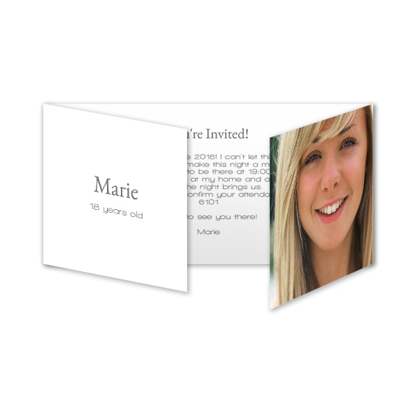 Fotokort 6 sider Panorama Landskab 19,6 x 9,3 cm