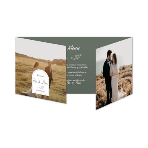 Fotokort 6 sider Panorama Liggende 19,6 x 9,3 cm
