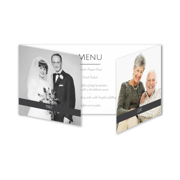 Doppelt gefaltete Grusskarte Panorama Querformat 19,6 x 9,3 cm Doppelt gefaltete Grusskarte Panorama Querformat 19,6 x 9,3 cm