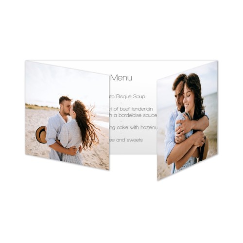 Faire-part 3 volets Pano paysage 19,6 x 9,3 cm Faire-part 3 volets Pano paysage 19,6 x 9,3 cm