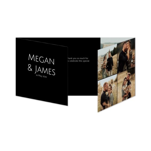 Fotokort 6 sider Panorama Landskab 19,6 x 9,3 cm