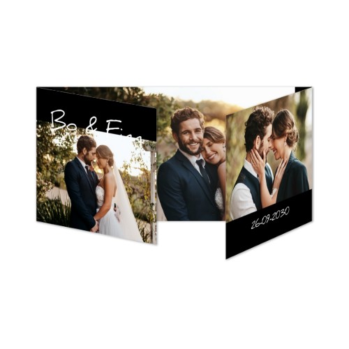 Double Folded Card Panoramic Landscape 19,6 x 9,3 cm Double Folded Card Panoramic Landscape 19,6 x 9,3 cm