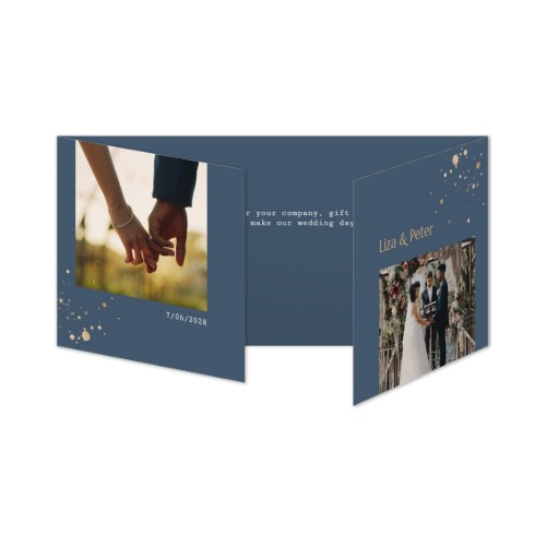 Faire-part 3 volets Pano paysage 19,6 x 9,3 cm Faire-part 3 volets Pano paysage 19,6 x 9,3 cm