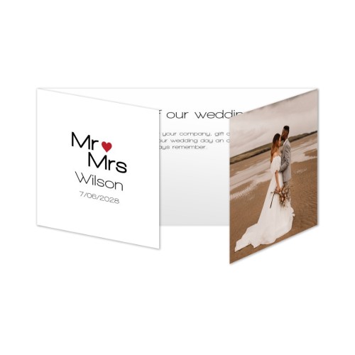 Fotokort 6 sider Panorama Landskab 19,6 x 9,3 cm