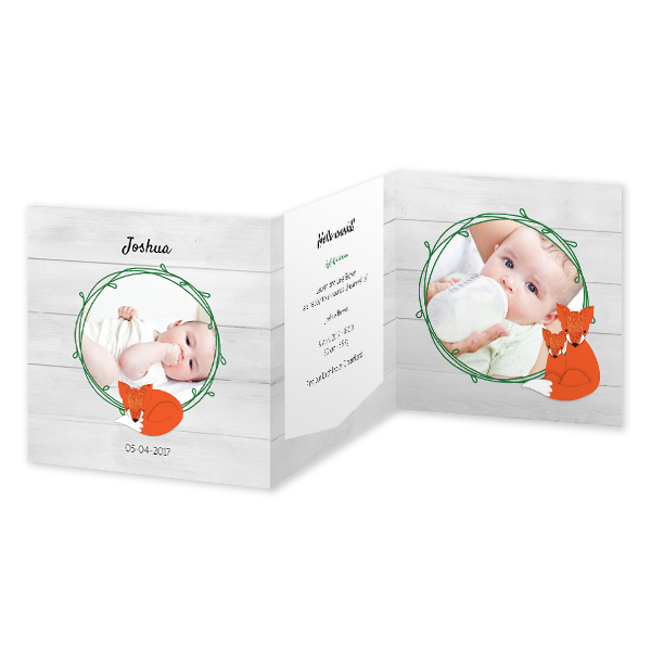 Double Folded Card Square 14,3 x 14,3 cm