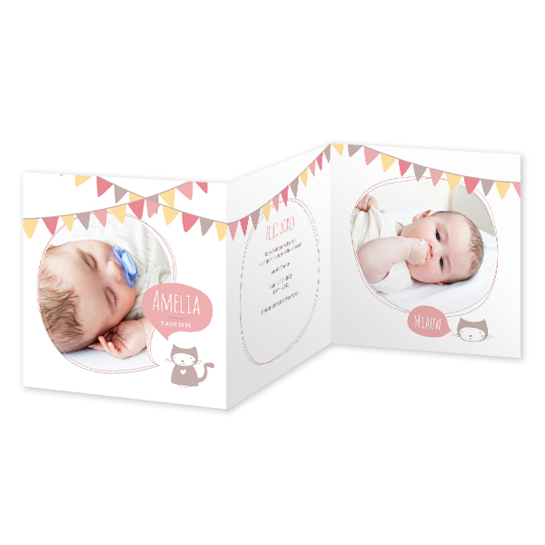 Fotokort 6 sider Kvadratisk 14,3 x 14,3 cm