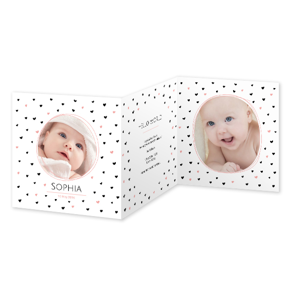 Double Folded Card Square 14,3 x 14,3 cm