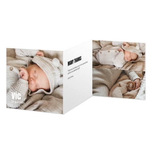 Fotokort 6 sider Kvadratisk 14,3 x 14,3 cm