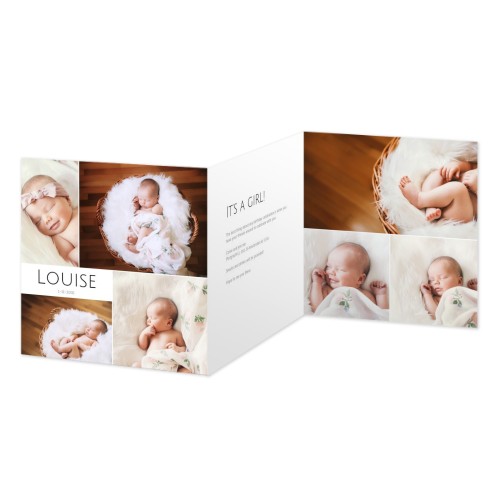 Fotokort 6 sidor Kvadrat 14,3 x 14,3 cm