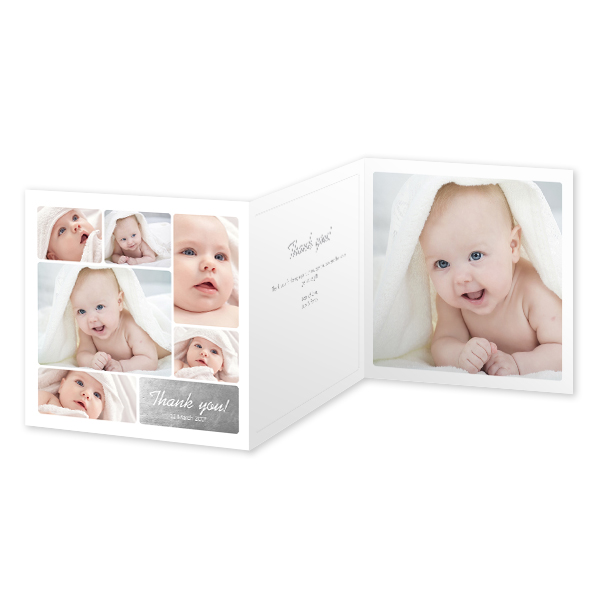 Double Folded Card Square 14,3 x 14,3 cm