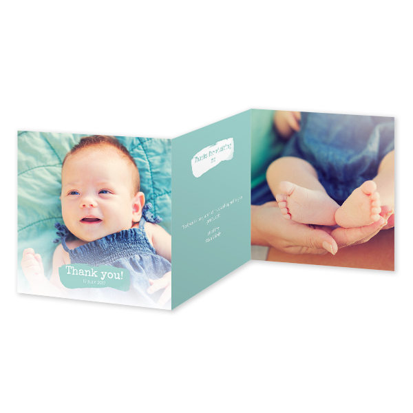 Double Folded Card Square 14,3 x 14,3 cm