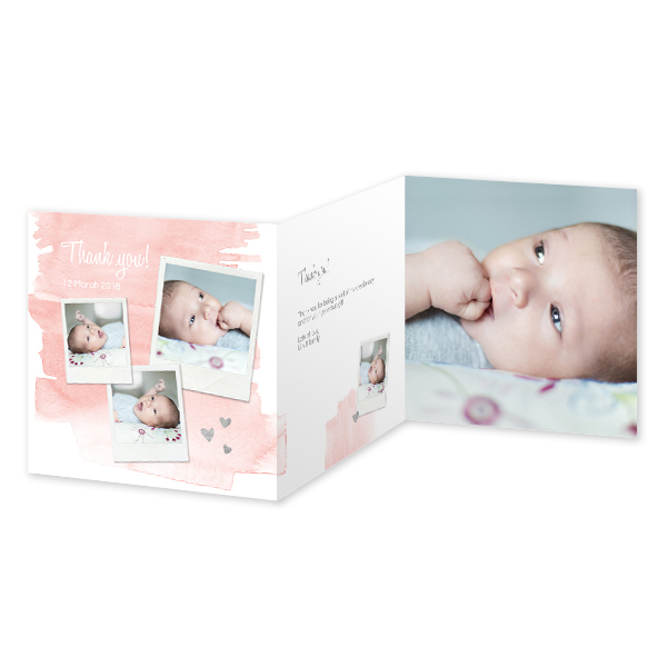 Double Folded Card Square 14,3 x 14,3 cm