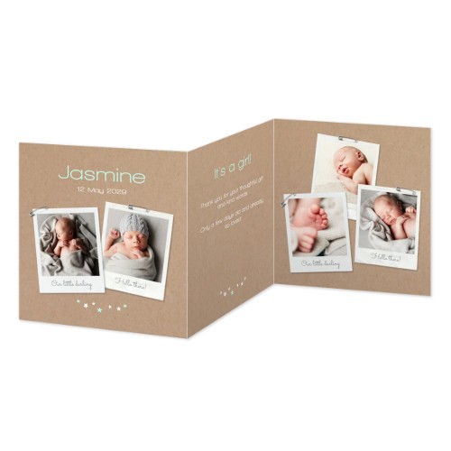 Cardboard Photo Print