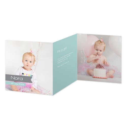 Double Folded Card Square 14,3 x 14,3 cm