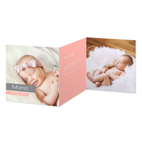 Fotokort 6 sider Kvadratisk 14,3 x 14,3 cm