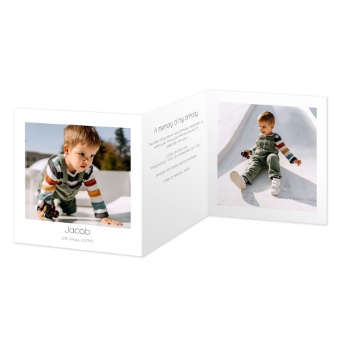 Double Folded Card Square 14,3 x 14,3 cm