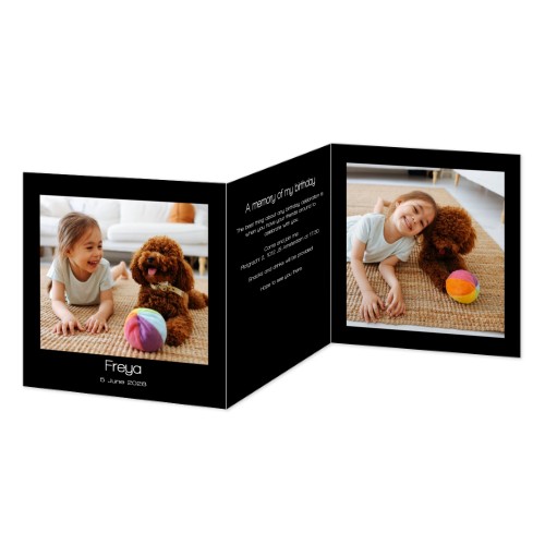 Dubbelgevouwen Kaart Vierkant 14,3 x 14,3 cm Dubbelgevouwen Kaart Vierkant 14,3 x 14,3 cm