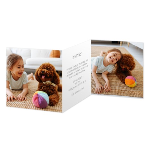 Fotokort 6 sidor Kvadrat 14,3 x 14,3 cm