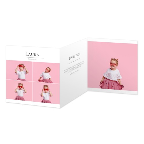 Fotokort 6 sidor Kvadrat 14,3 x 14,3 cm