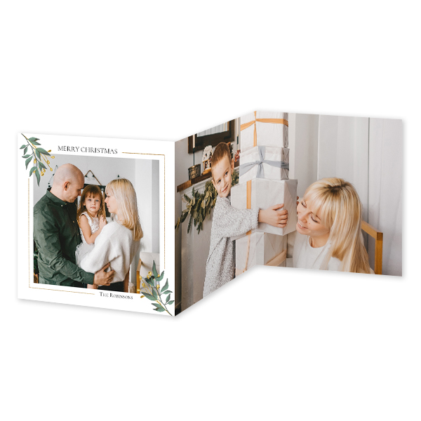 Fotokort 6 sidor Kvadrat 14,3 x 14,3 cm