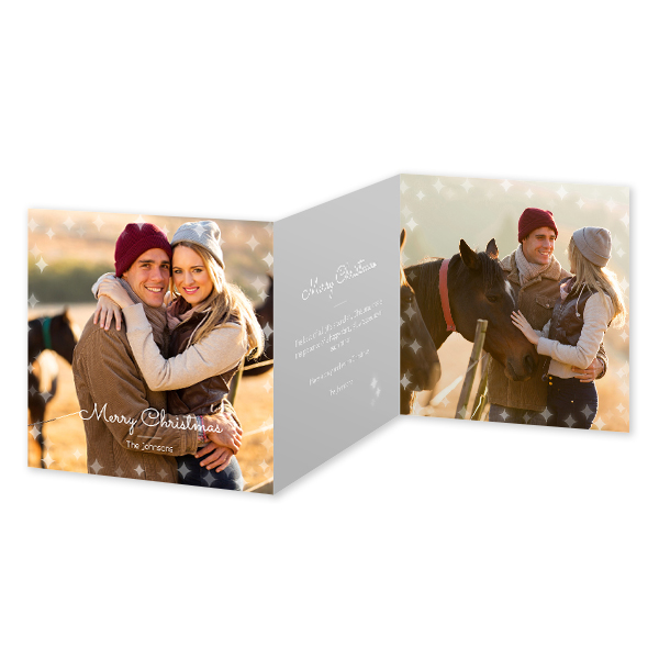 Faire-part 3 volets Carré 14,3 x 14,3 cm Faire-part 3 volets Carré 14,3 x 14,3 cm