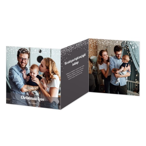 Double Folded Card Square 14,3 x 14,3 cm