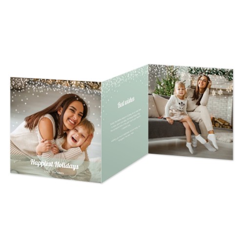 Double Folded Card Square 14,3 x 14,3 cm Double Folded Card Square 14,3 x 14,3 cm