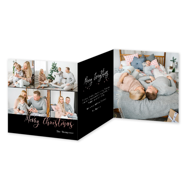 Fotokort 6 sider Kvadratisk 14,3 x 14,3 cm