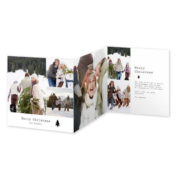 Double Folded Card Square 14,3 x 14,3 cm