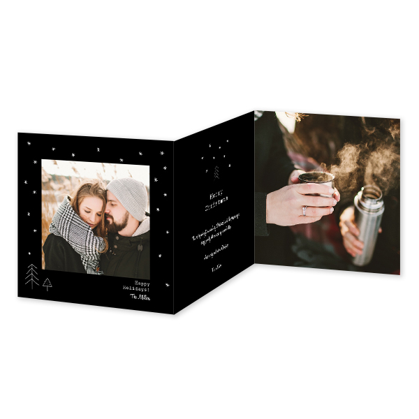 Fotokort 6 sider Kvadratisk 14,3 x 14,3 cm