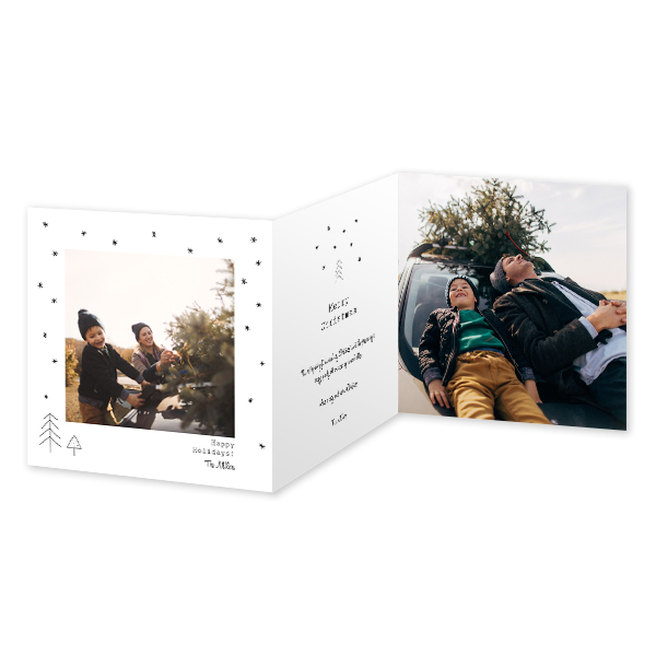 Double Folded Card Square 14,3 x 14,3 cm