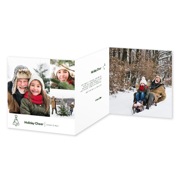 Double Folded Card Square 14,3 x 14,3 cm