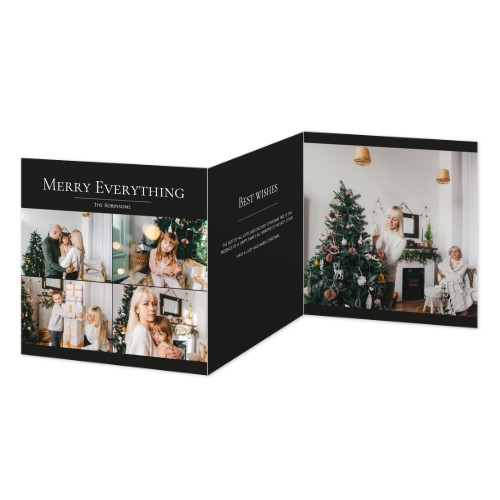 Faire-part 3 volets Carré 14,3 x 14,3 cm Faire-part 3 volets Carré 14,3 x 14,3 cm