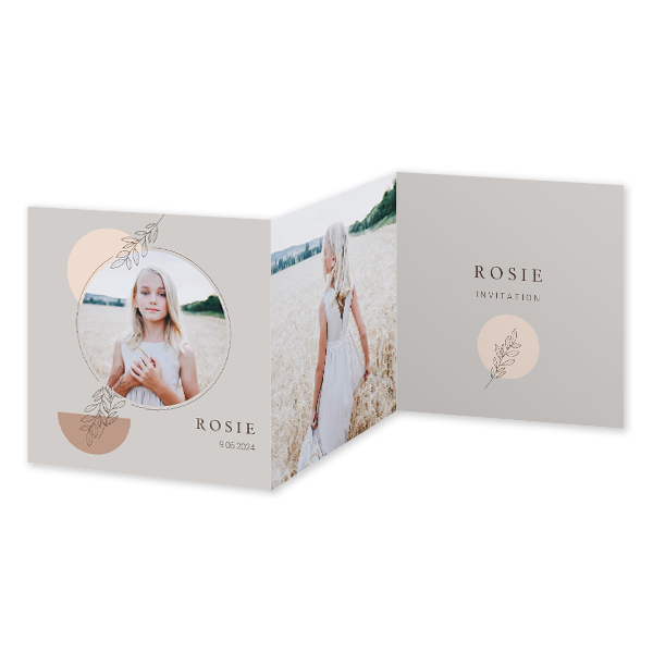 Double Folded Card Square 14,3 x 14,3 cm Double Folded Card Square 14,3 x 14,3 cm