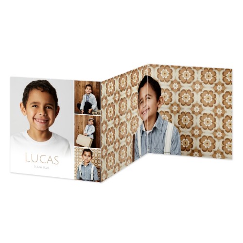 Dubbelgevouwen Kaart Vierkant 14,3 x 14,3 cm Dubbelgevouwen Kaart Vierkant 14,3 x 14,3 cm