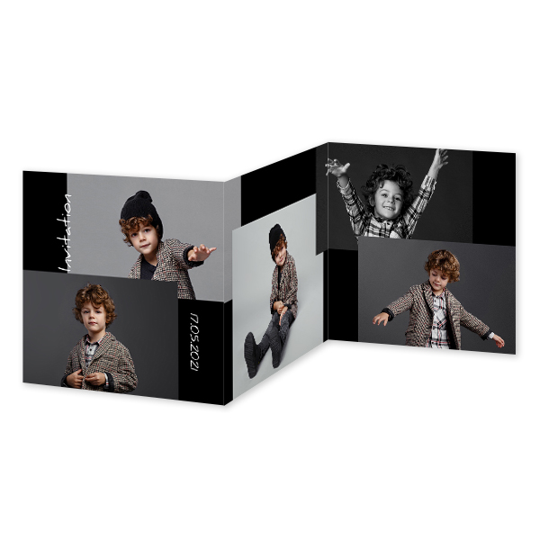 Double Folded Card Square 14,3 x 14,3 cm Double Folded Card Square 14,3 x 14,3 cm