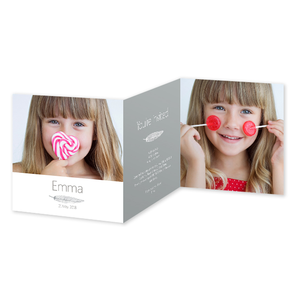 Double Folded Card Square 14,3 x 14,3 cm