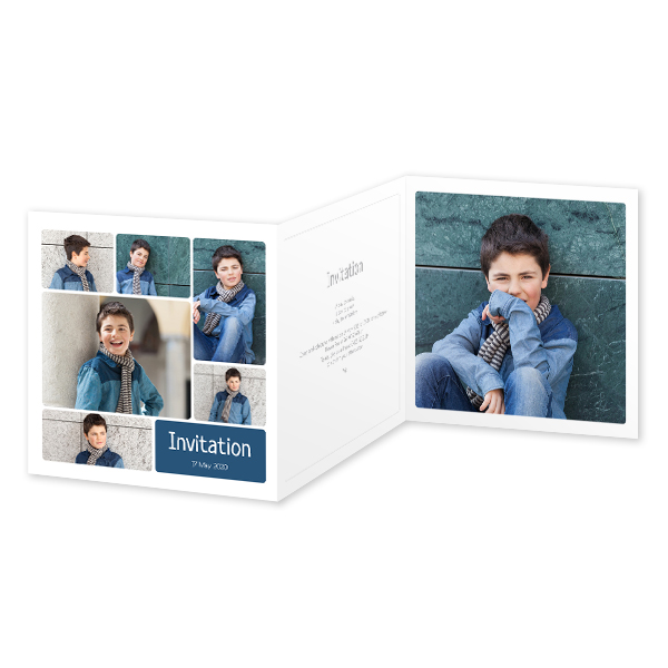 Double Folded Card Square 14,3 x 14,3 cm