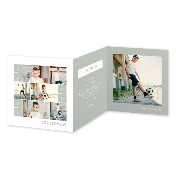 Double Folded Card Square 14,3 x 14,3 cm