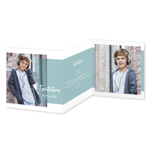 Double Folded Card Square 14,3 x 14,3 cm Double Folded Card Square 14,3 x 14,3 cm