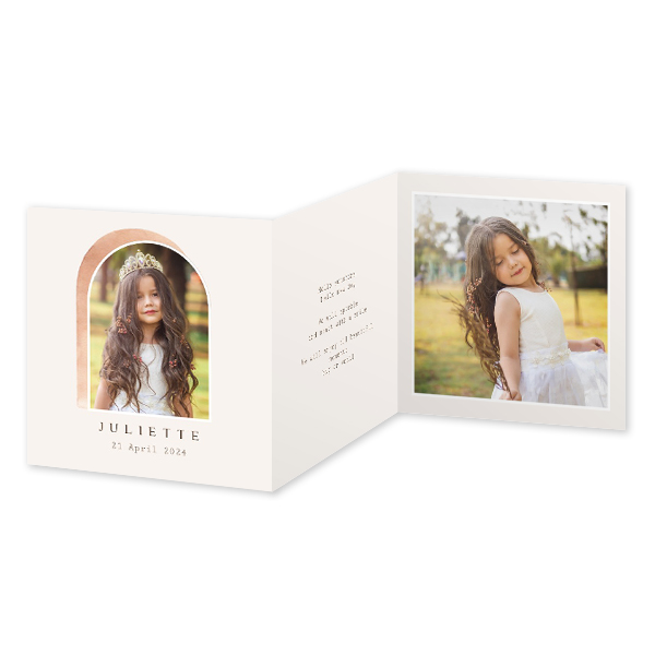 Double Folded Card Square 14,3 x 14,3 cm