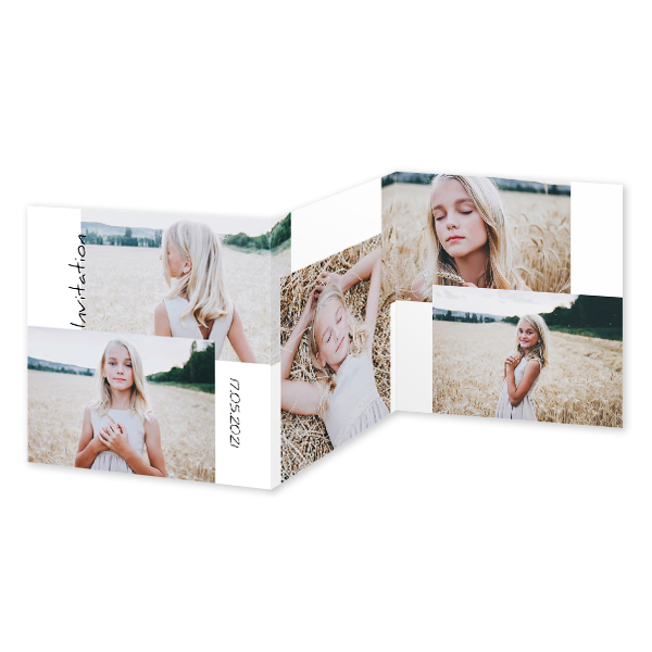 Double Folded Card Square 14,3 x 14,3 cm