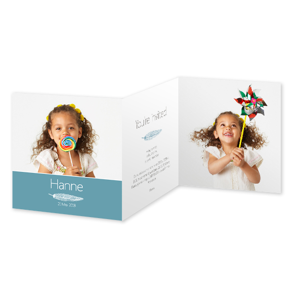 Fotokort 6 sidor Kvadrat 14,3 x 14,3 cm