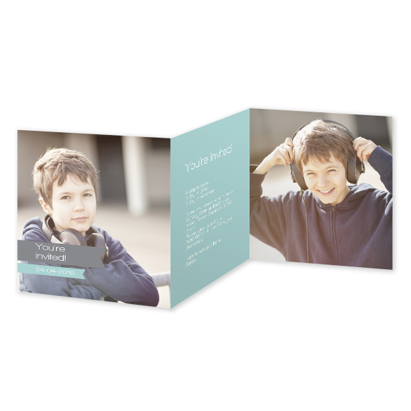 Double Folded Card Square 14,3 x 14,3 cm Double Folded Card Square 14,3 x 14,3 cm