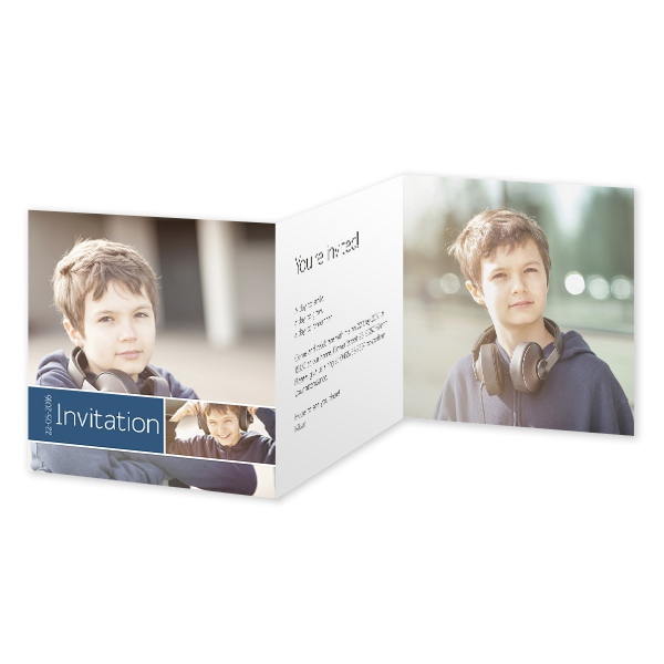 Double Folded Card Square 14,3 x 14,3 cm