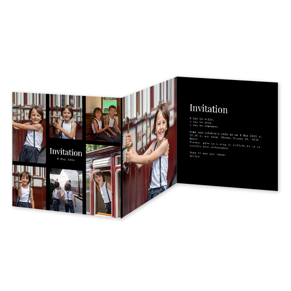 Double Folded Card Square 14,3 x 14,3 cm