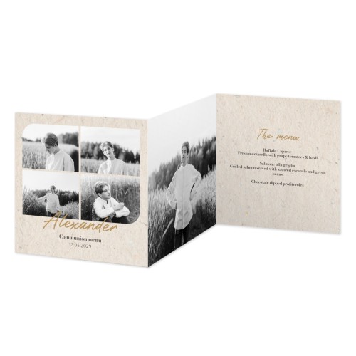 Double Folded Card Square 14,3 x 14,3 cm