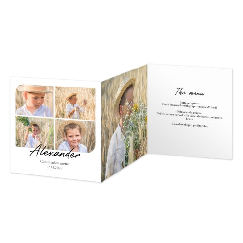 Double Folded Card Square 14,3 x 14,3 cm