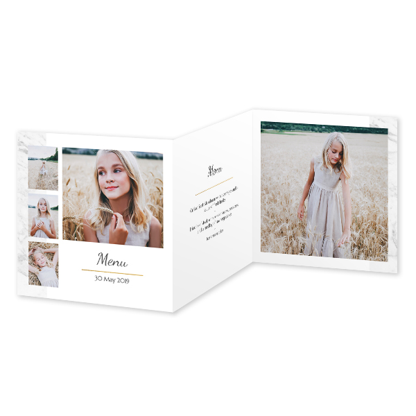 Double Folded Card Square 14,3 x 14,3 cm Double Folded Card Square 14,3 x 14,3 cm